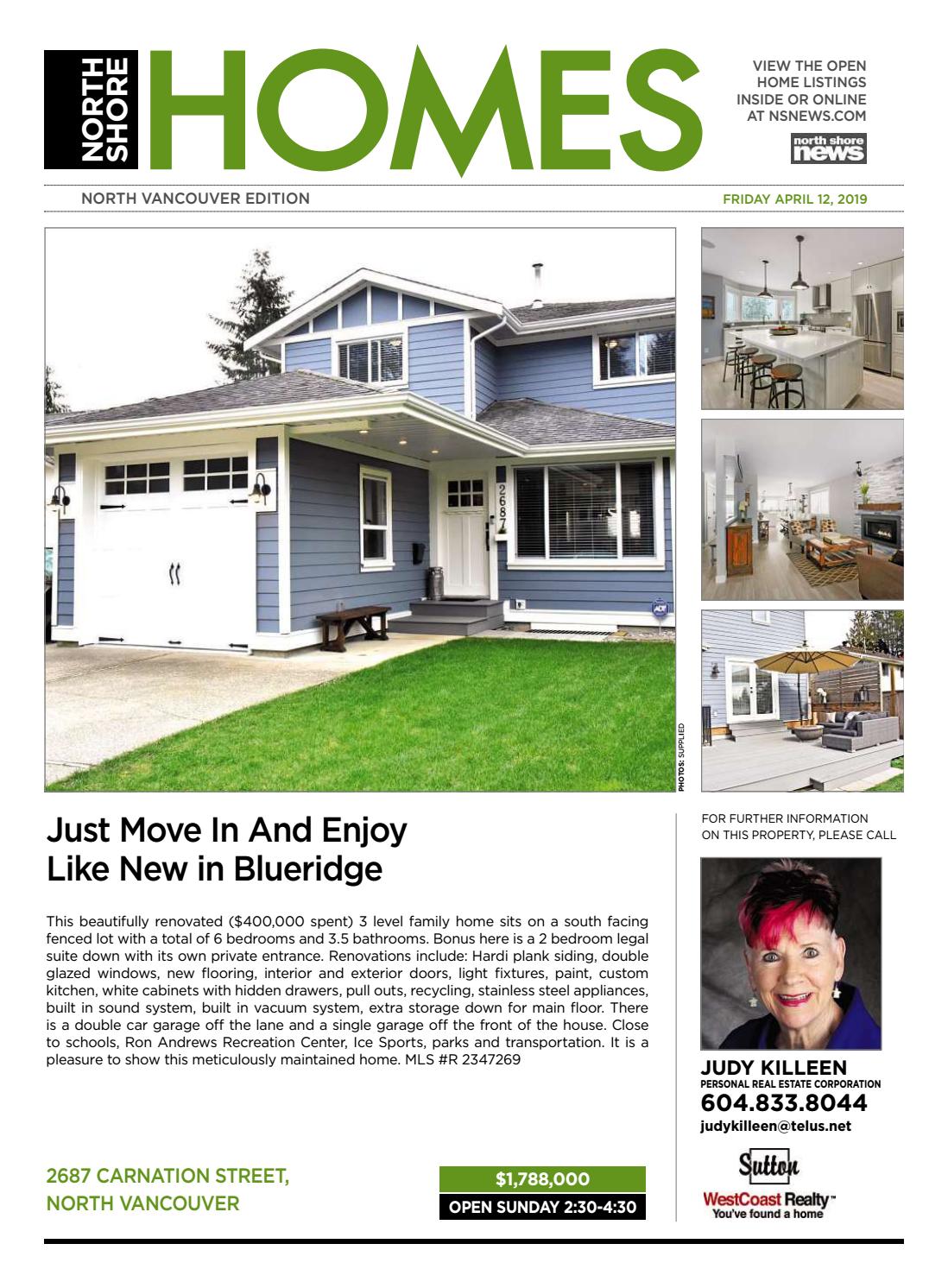North Vancouver Homes Real Estate April 12 2019 By Nsn Features Issuu
