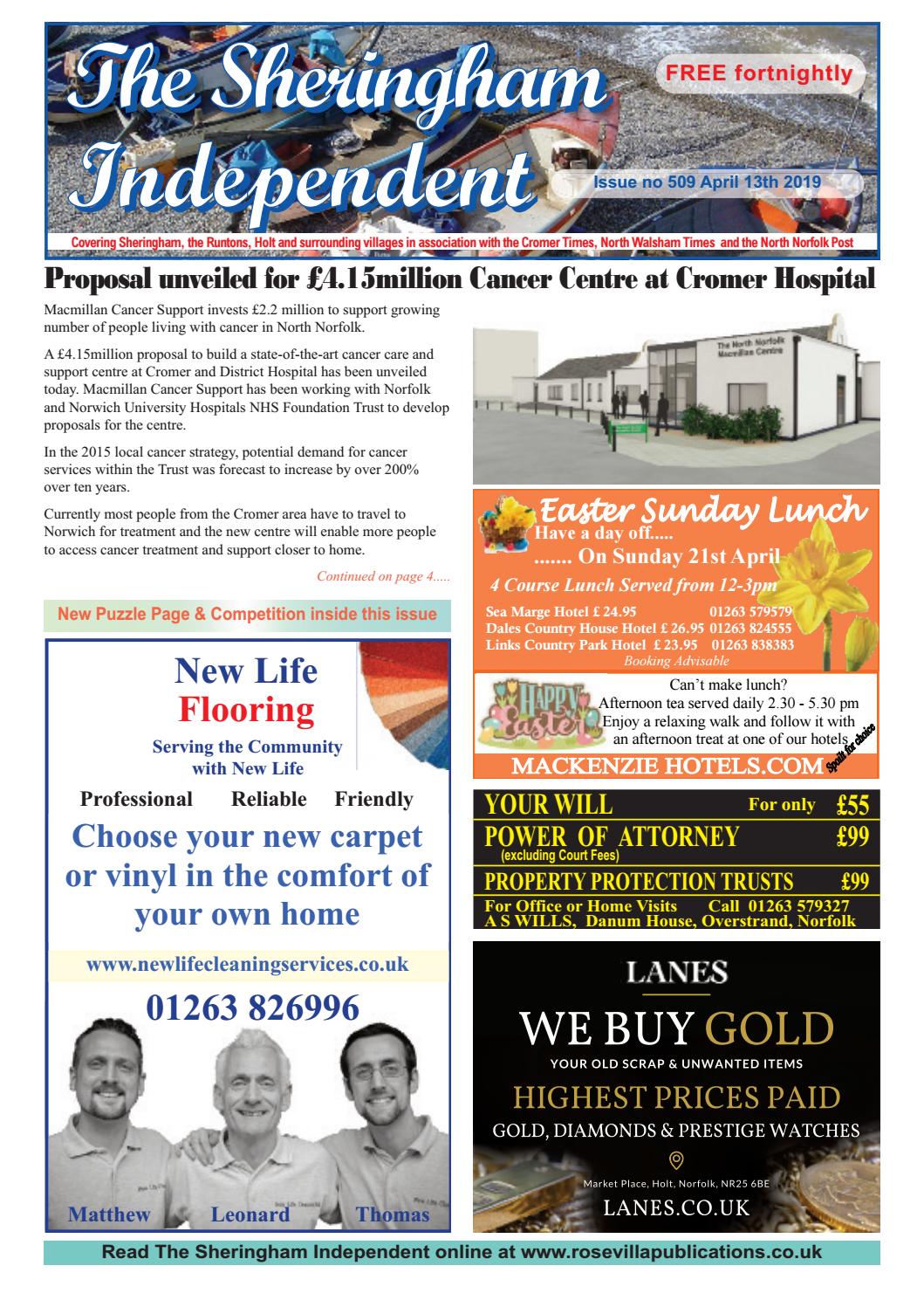 We Were Taking Our Easter Walk In Owen >> Sheringham Independent 509 By Eric Hayton Issuu We Were Taking Our Easter Walk In Owen >> Sheringham Independent 509 By Eric Hayton Issuu