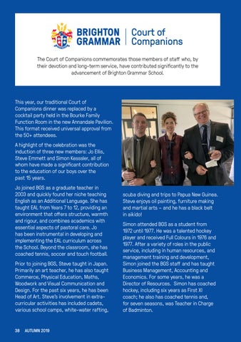 Meliora Sequamur Autumn 2019 by Brighton Grammar School - Issuu