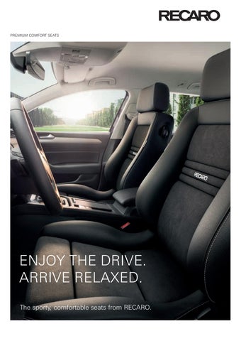 Recaro Premium Comfort Seats En By Fmk Fact Issuu