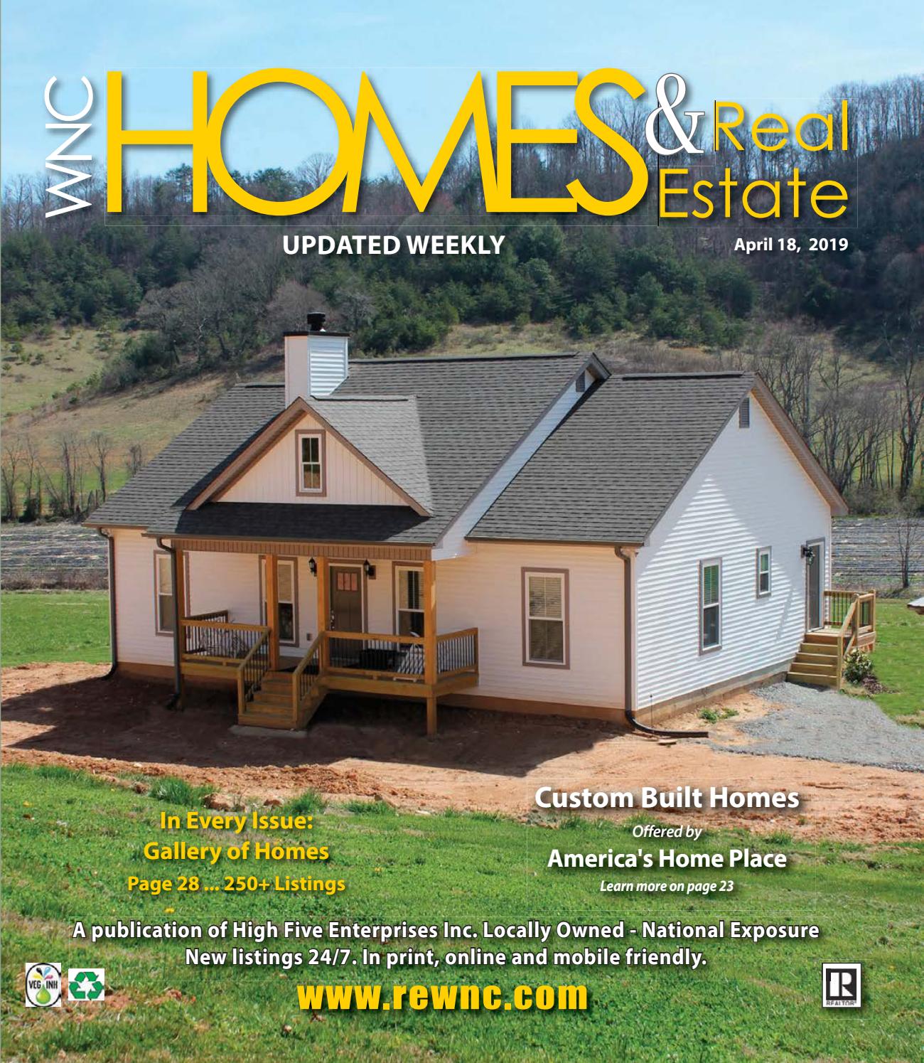 Vol 30 April 18 By Wnc Homes Real Estate Issuu