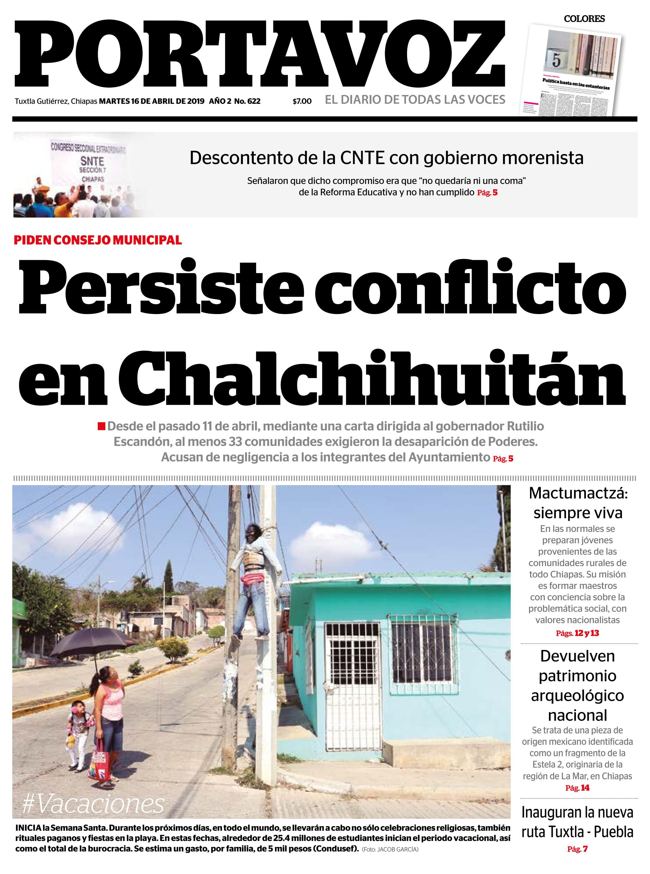 Portavoz 16 De Abril De 2019 By Diario Portavoz Issuu issuu