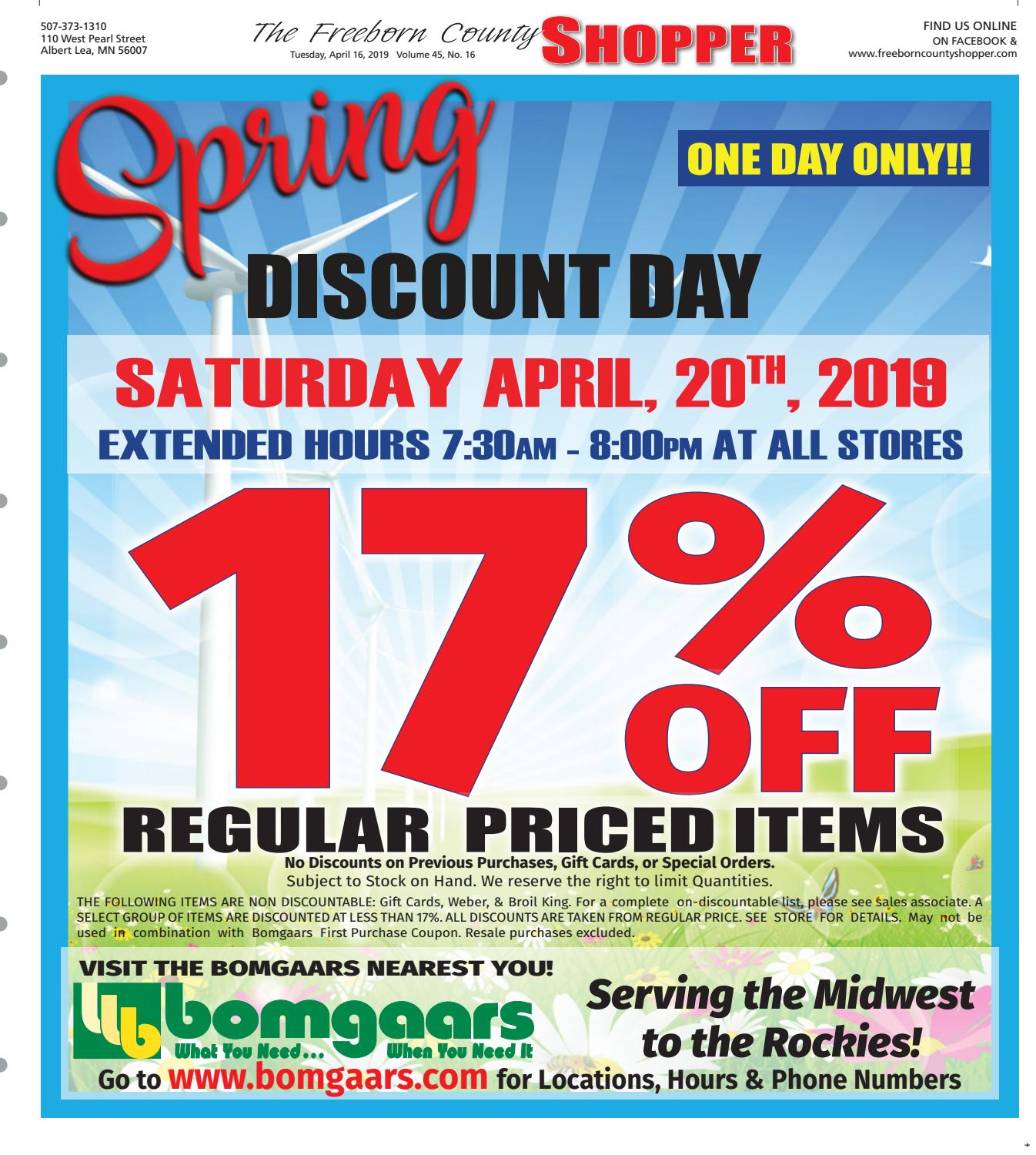 Fc 04 16 19 By Freeborn County Shopper Issuu