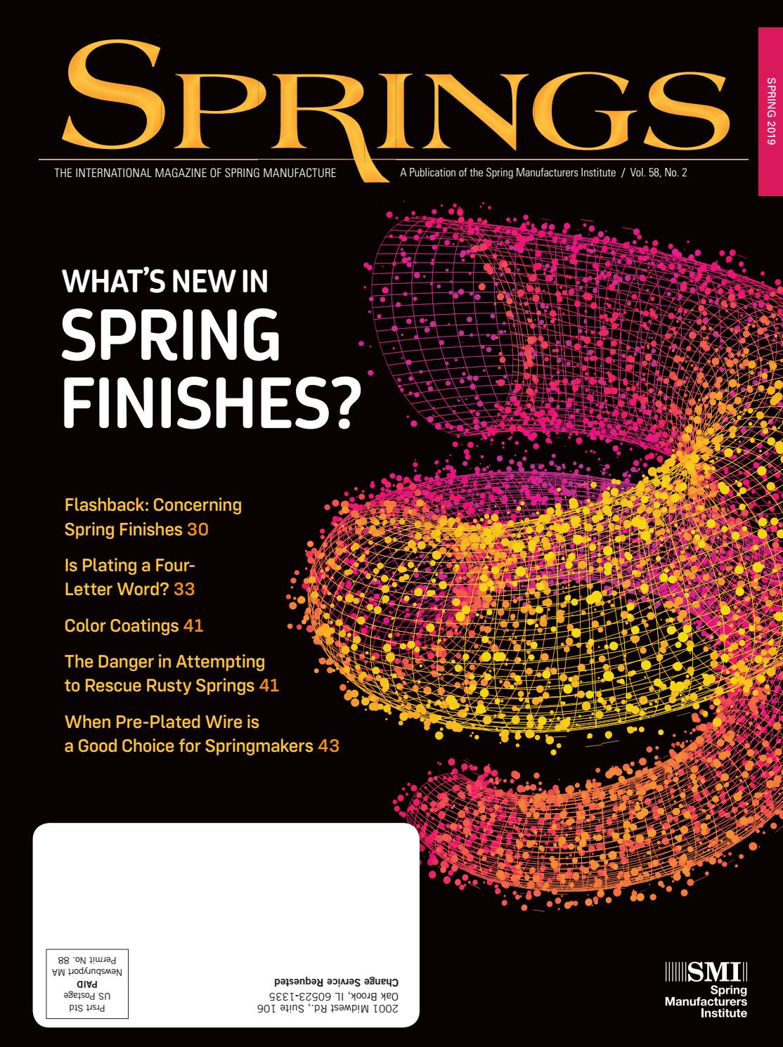 Springs Spring 2019 Vol 58 No 2 By Spring Manufacturers Institute Issuu