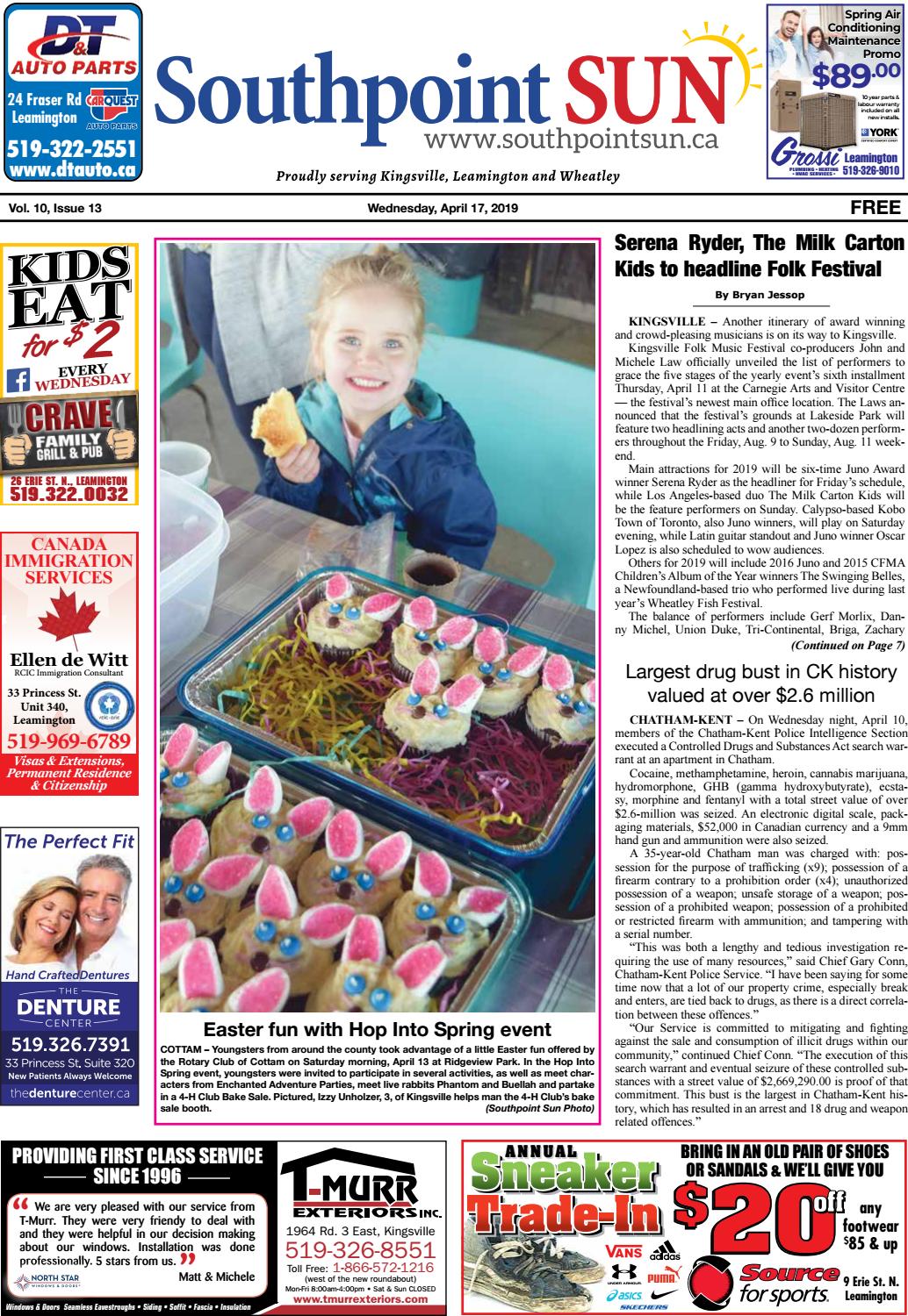kijiji windsor ontario on Southpoint Sun April 17 2019 By Southpoint Sun Issuu