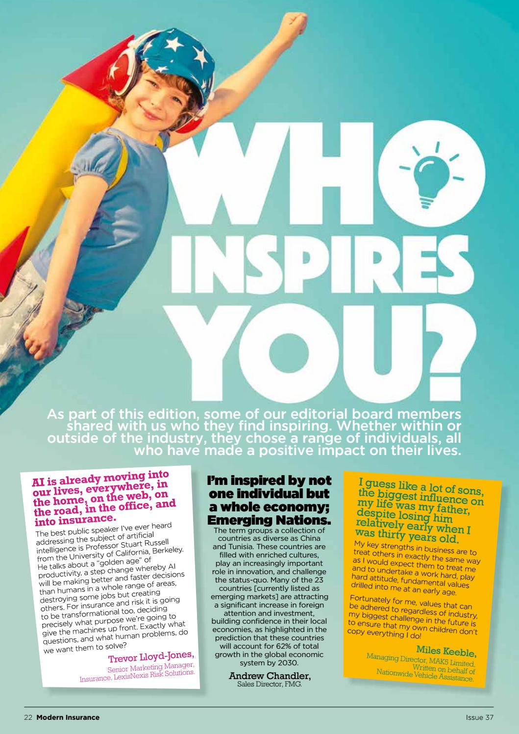 Modern Insurance Magazine Issue 37 by Charlton Grant Issuu