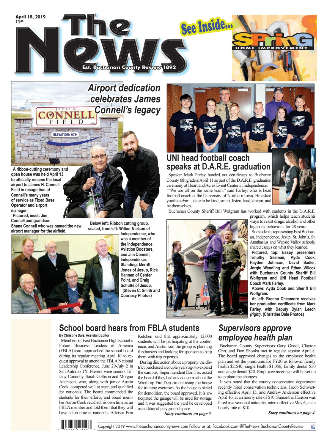 THE NEWS | Buchanan County Review 4.18.2019 by THE NEWS | Buchanan County  Review - Issuu