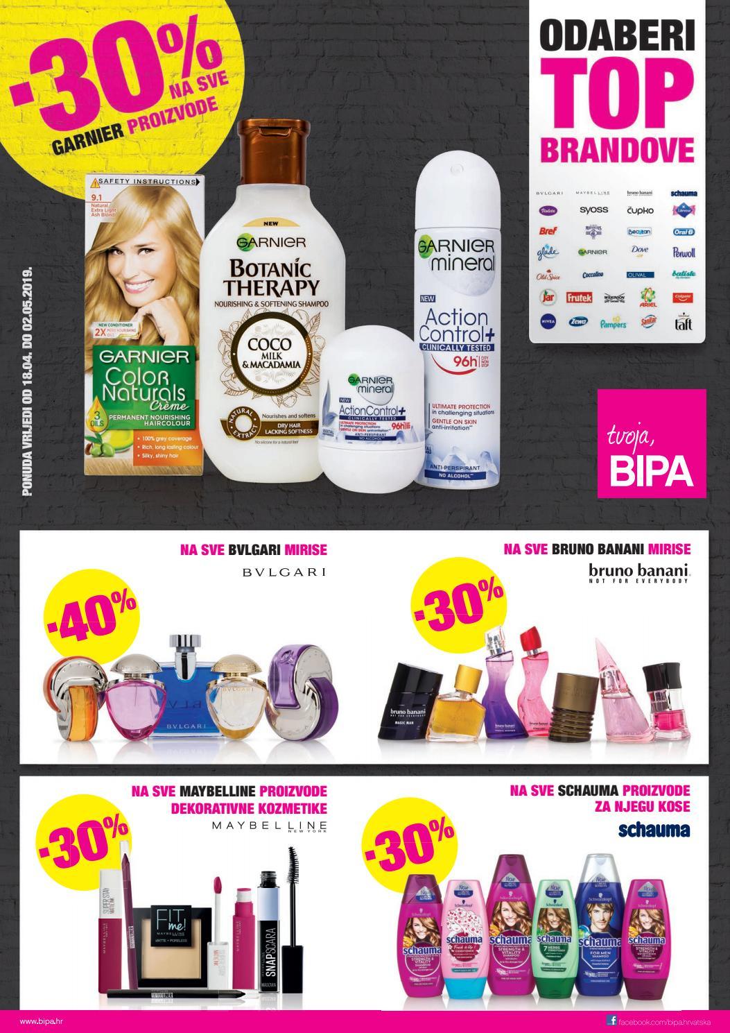 Bipa katalog Top brendovi od 18.04.02.05.2019. by Catalog.hr Issuu