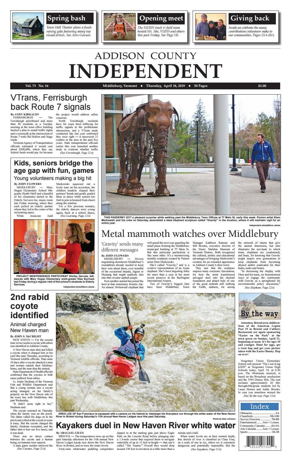 Thursday, April 18, 2019 by AddisonPress - Issuu