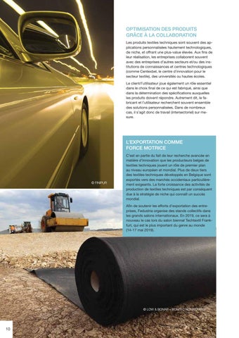 Rapport annuel Fedustria 2018-2019 第 14 页