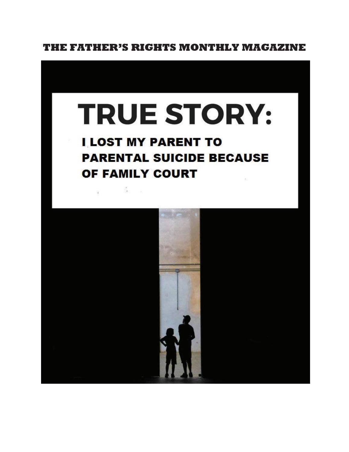 The Fathers' Rights Movement - April 2019, Issue No. 9 by The Fathers ...