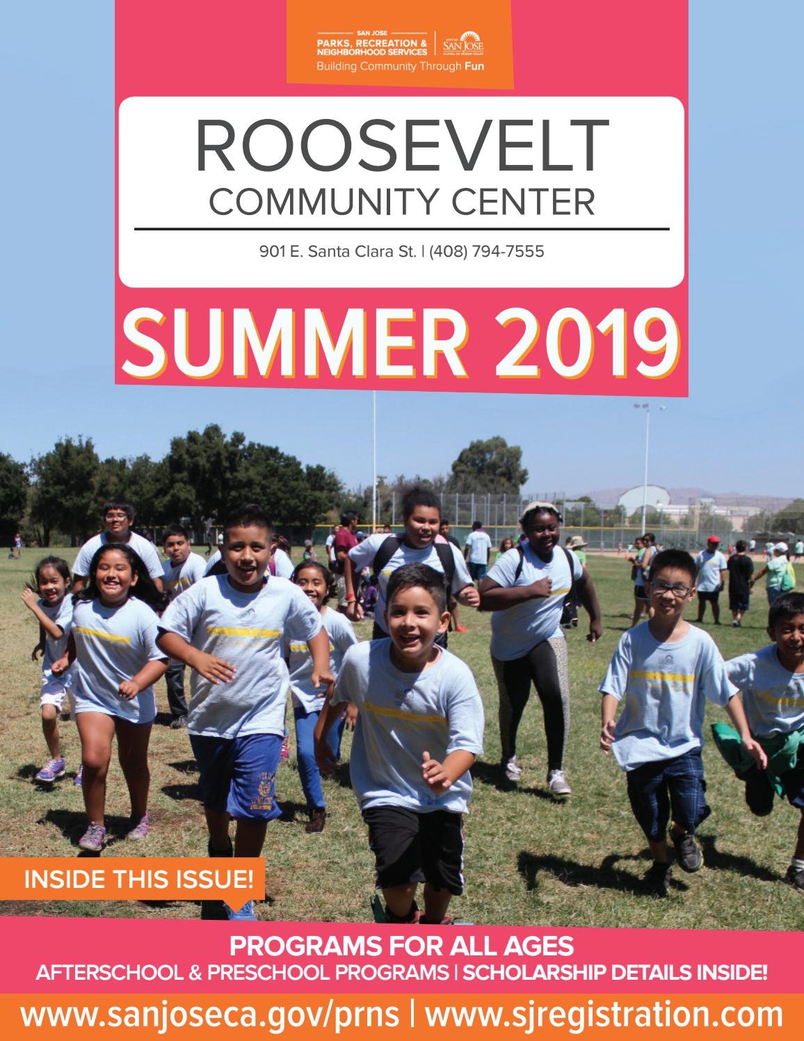 Roosevelt Community Center Community Activity Guide Summer 2019 by San