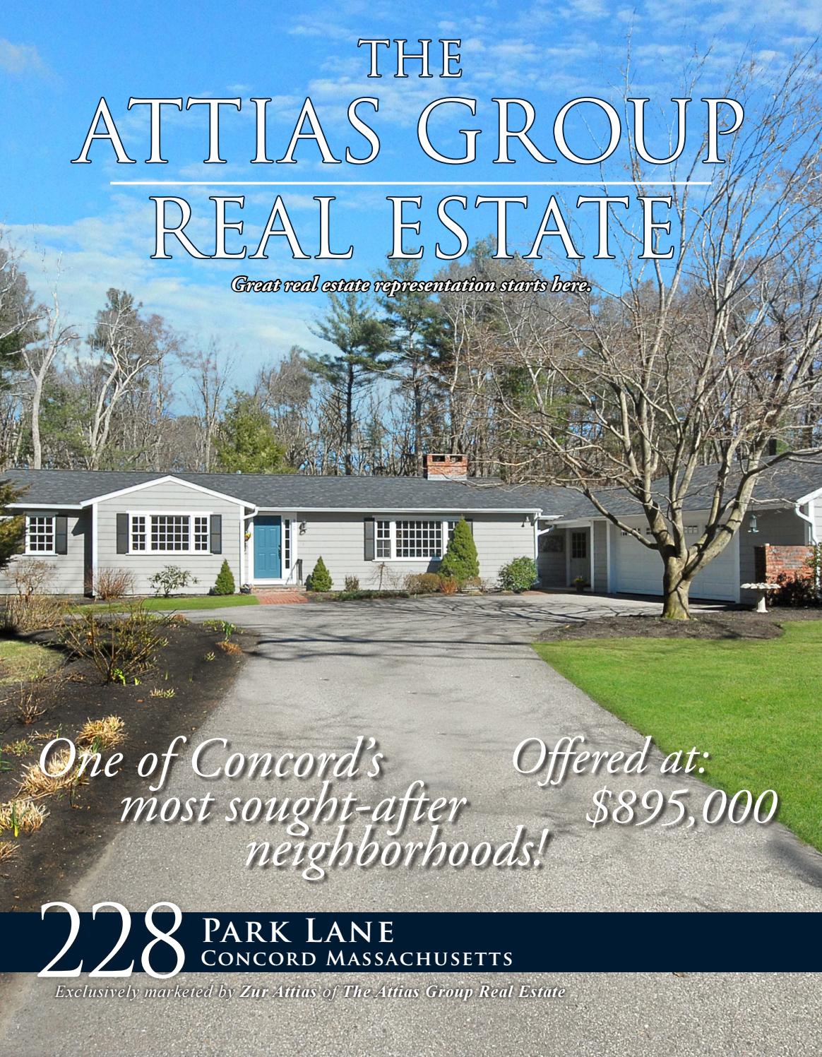 228 Park Lane, Concord MA by The Attias Group Issuu