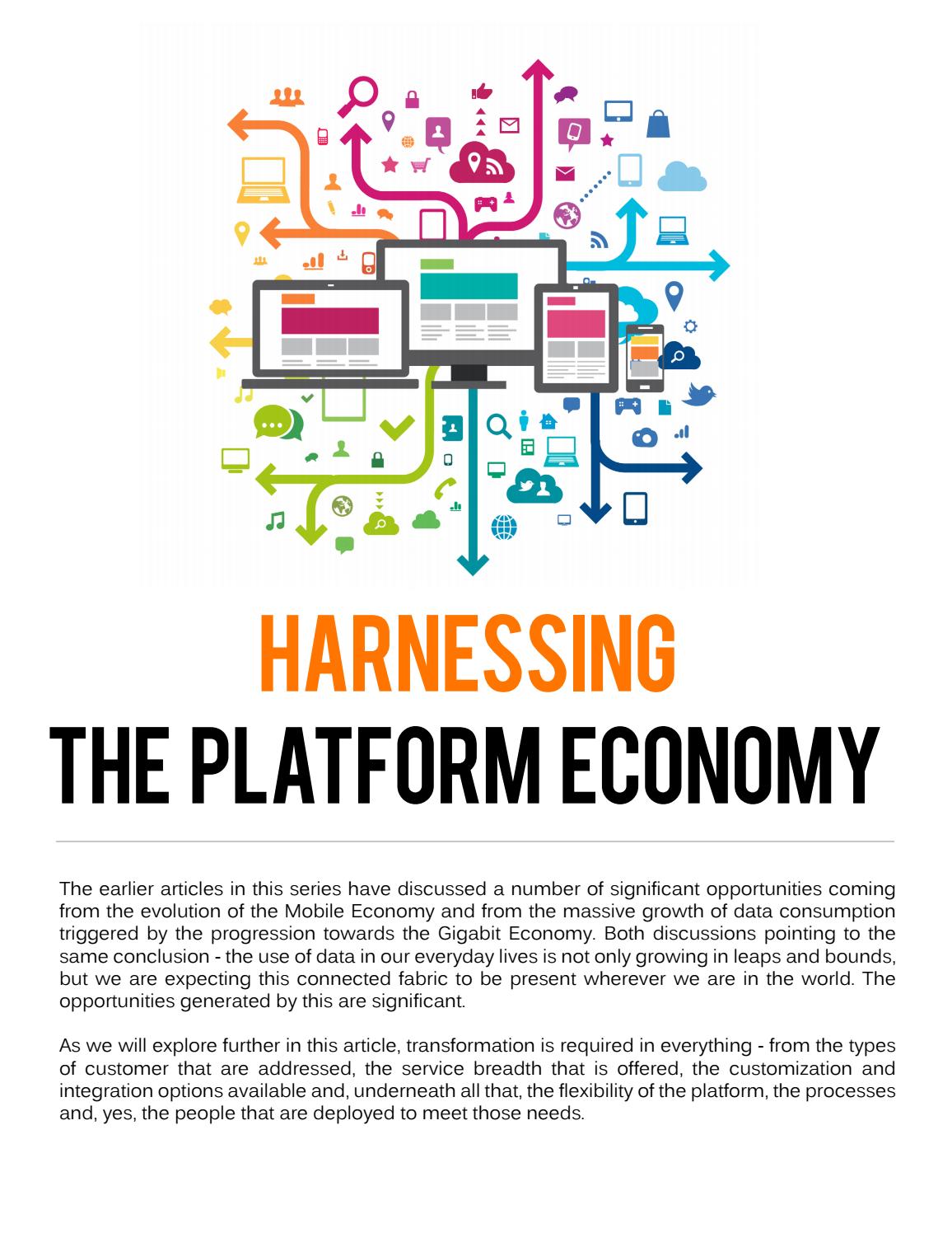 Harnessing the platform economy by HOT Issuu