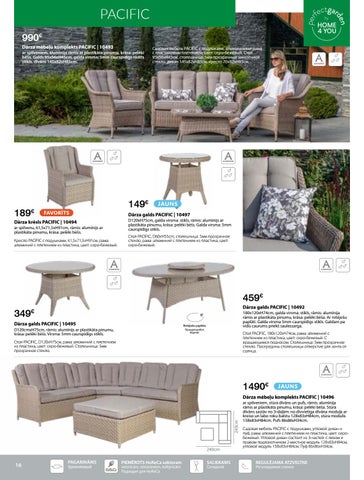Home4you.ee 家具目录 · Dārza mēbeļu katalogs 第 16 页