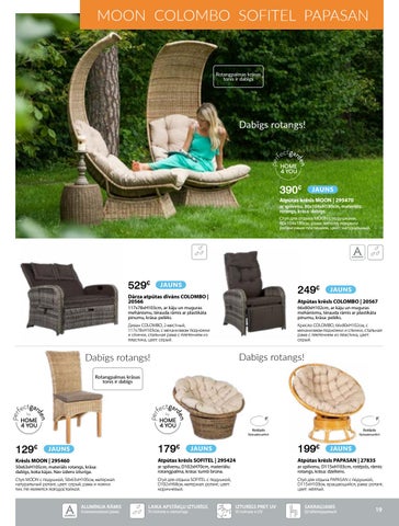 Home4you.ee 家具目录 · Dārza mēbeļu katalogs 第 19 页
