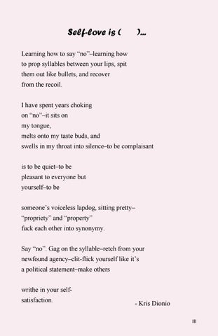 Self-Love, The Continuist 2019 第 3 页