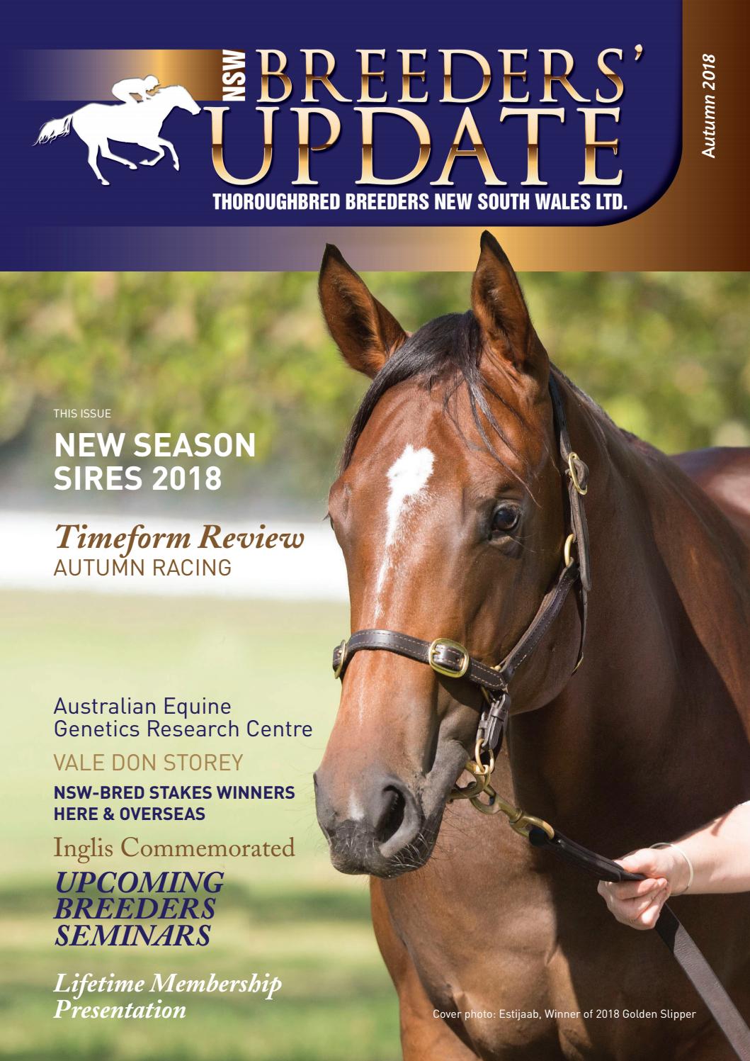 2018 Summer_ Autumn NSW Breeders Update by Thoroughbred Breeders NSW Issuu