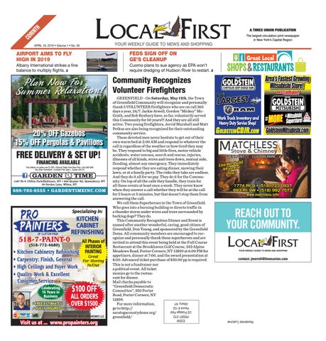 Local First Corinth 041819 By Capital Region Weekly Newspapers Issuu Page 1