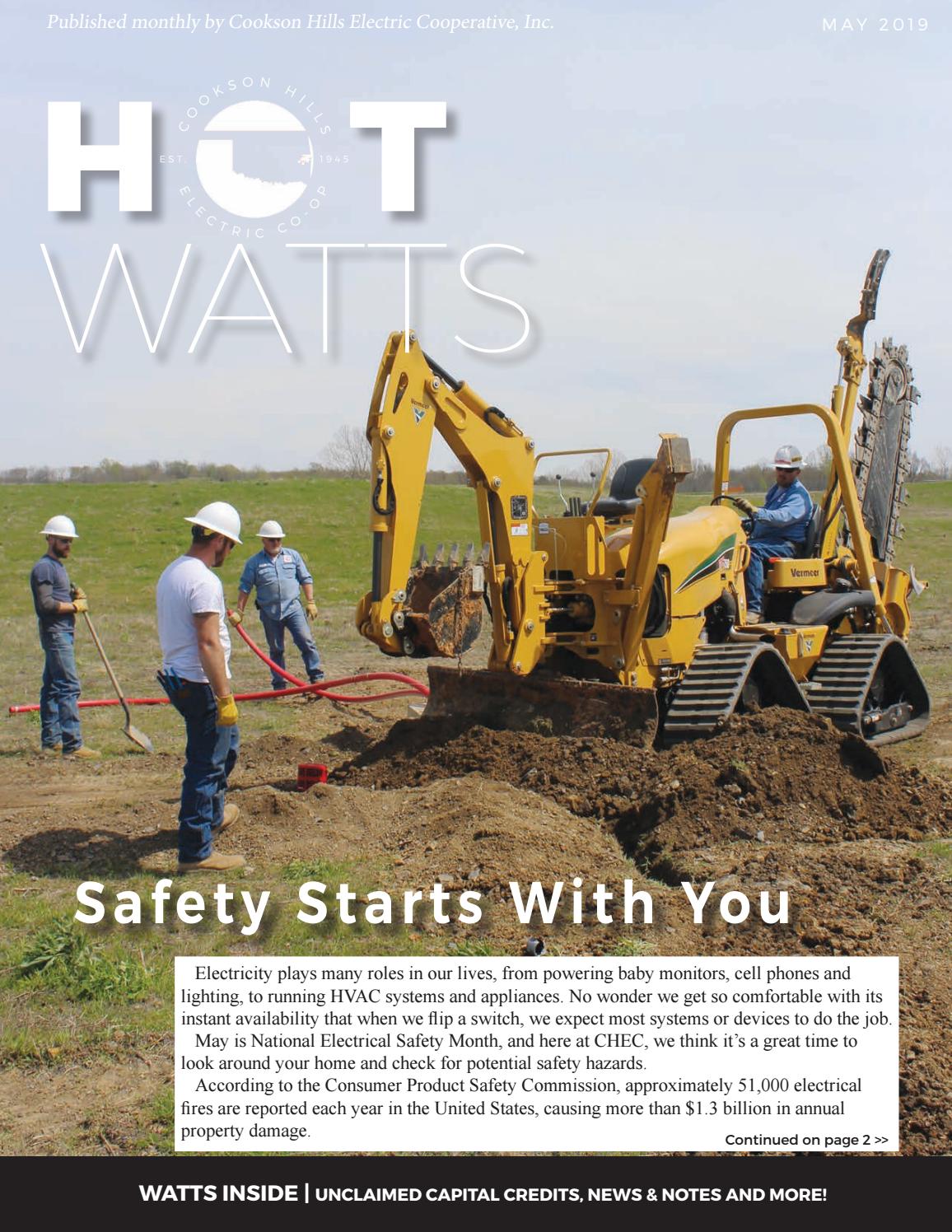 2019 May Cookson Hills Electric Hot Watts by Inside Information, Inc ...
