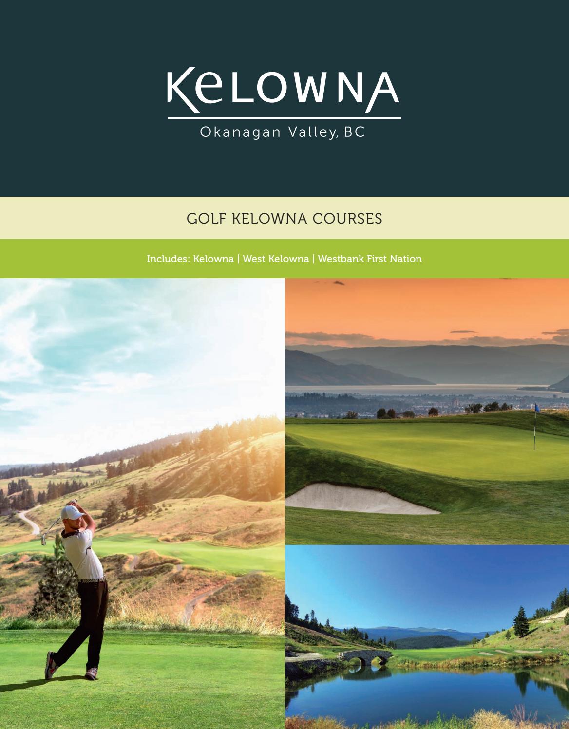 Golf Kelowna 2019 Guide by Tourism Kelowna Issuu