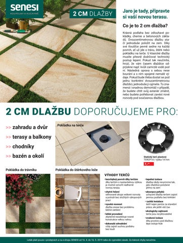 SENESI - koupelny a kuchyne - akcni letak duben 第 2 页