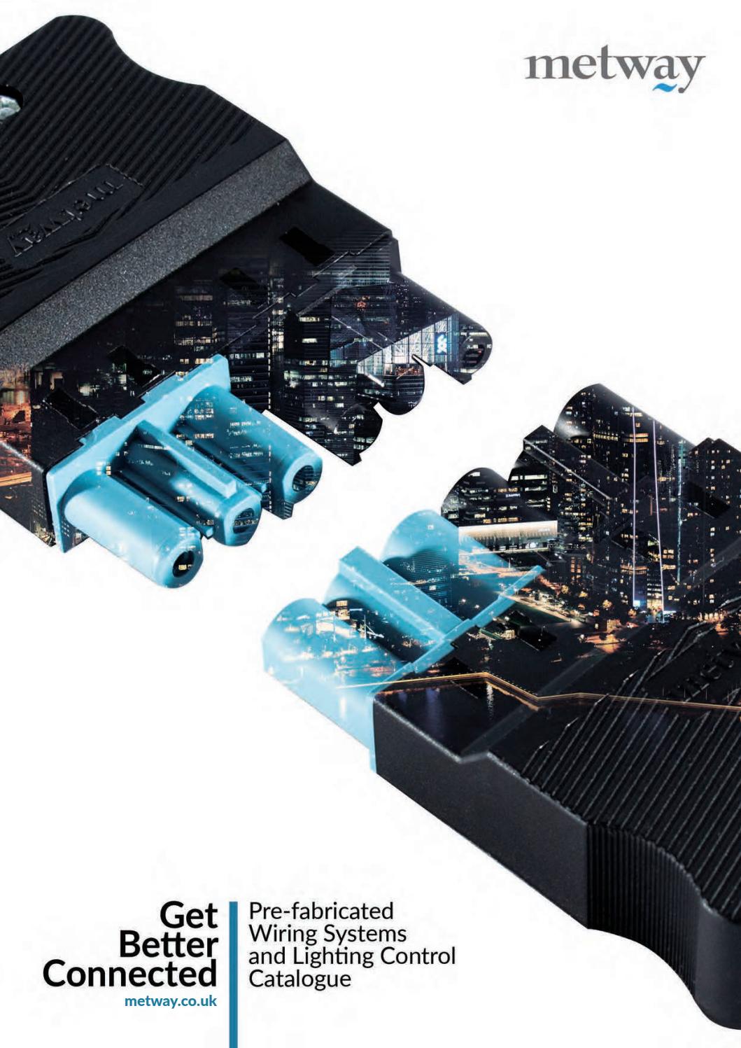 Metway 6-pin Connector Plug For Lighting Systems .