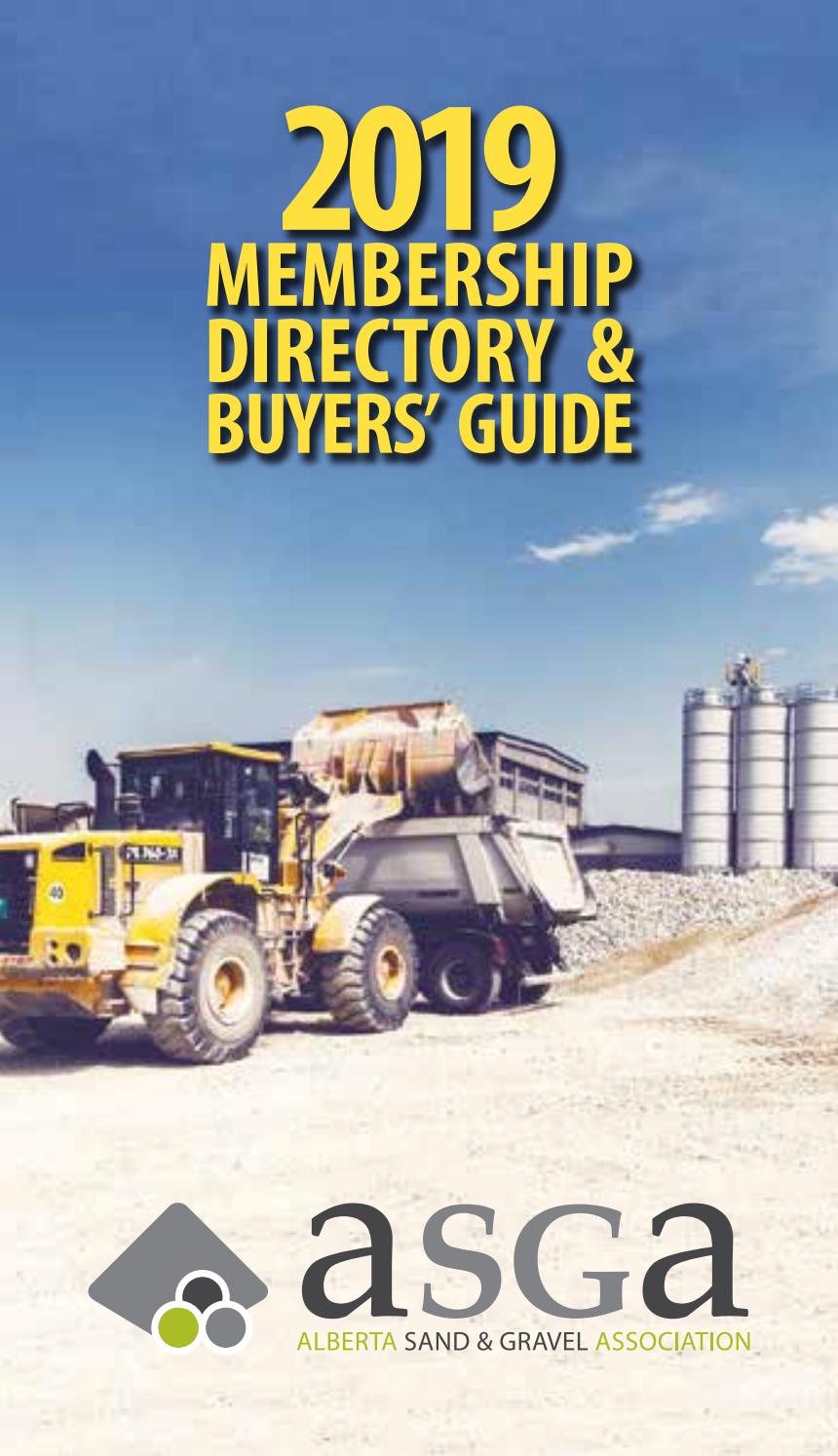 Alberta Sand Gravel Association Asga Membership