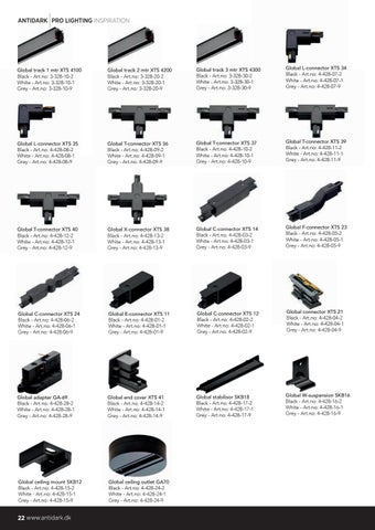 ACEC Distributors Ltd 灯饰目录 · PRO 第 22 页