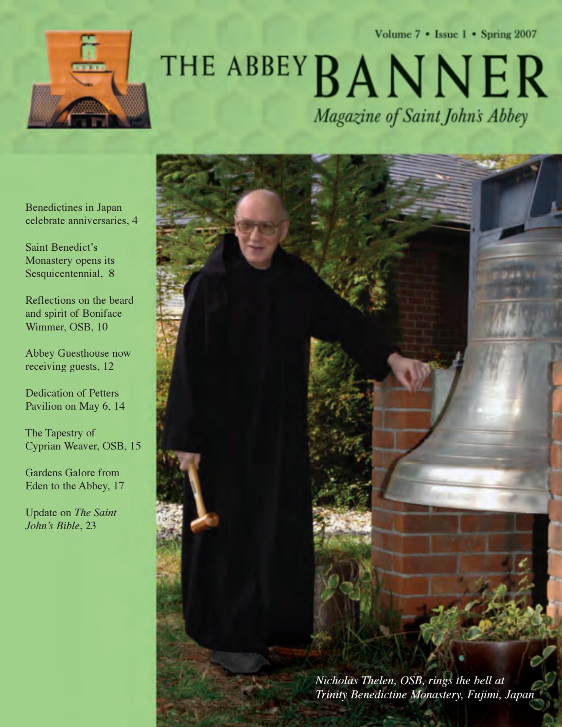 Abbey Banner Spring 2007 By Saint John S Abbey Issuu