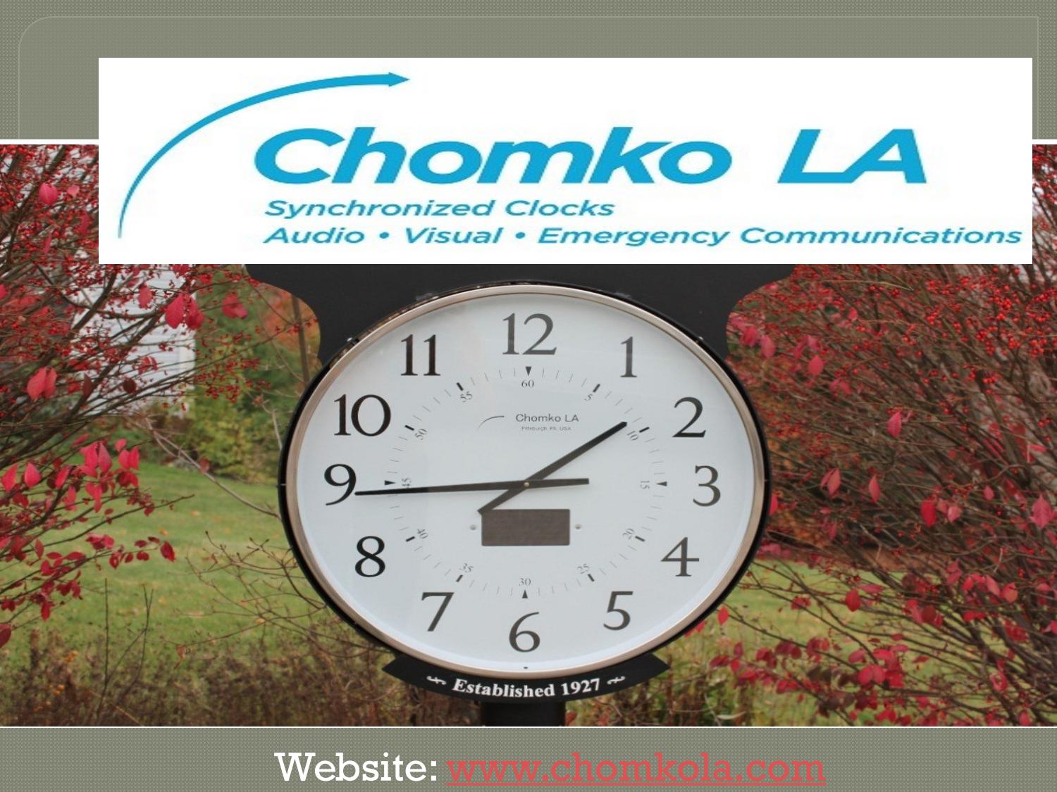 Benefits of installing tower clocks by Chomko LA - Issuu
