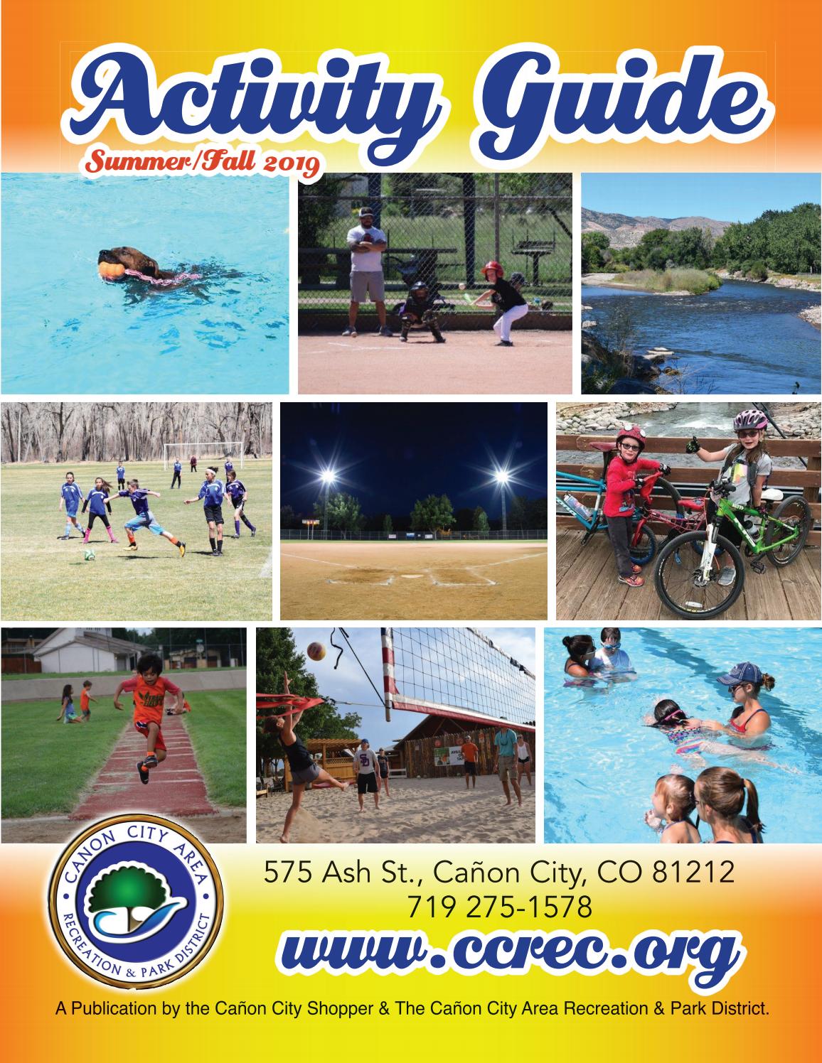 Canon City Recreation Guide Summer 2019 By Prairie Mountain Media Issuu