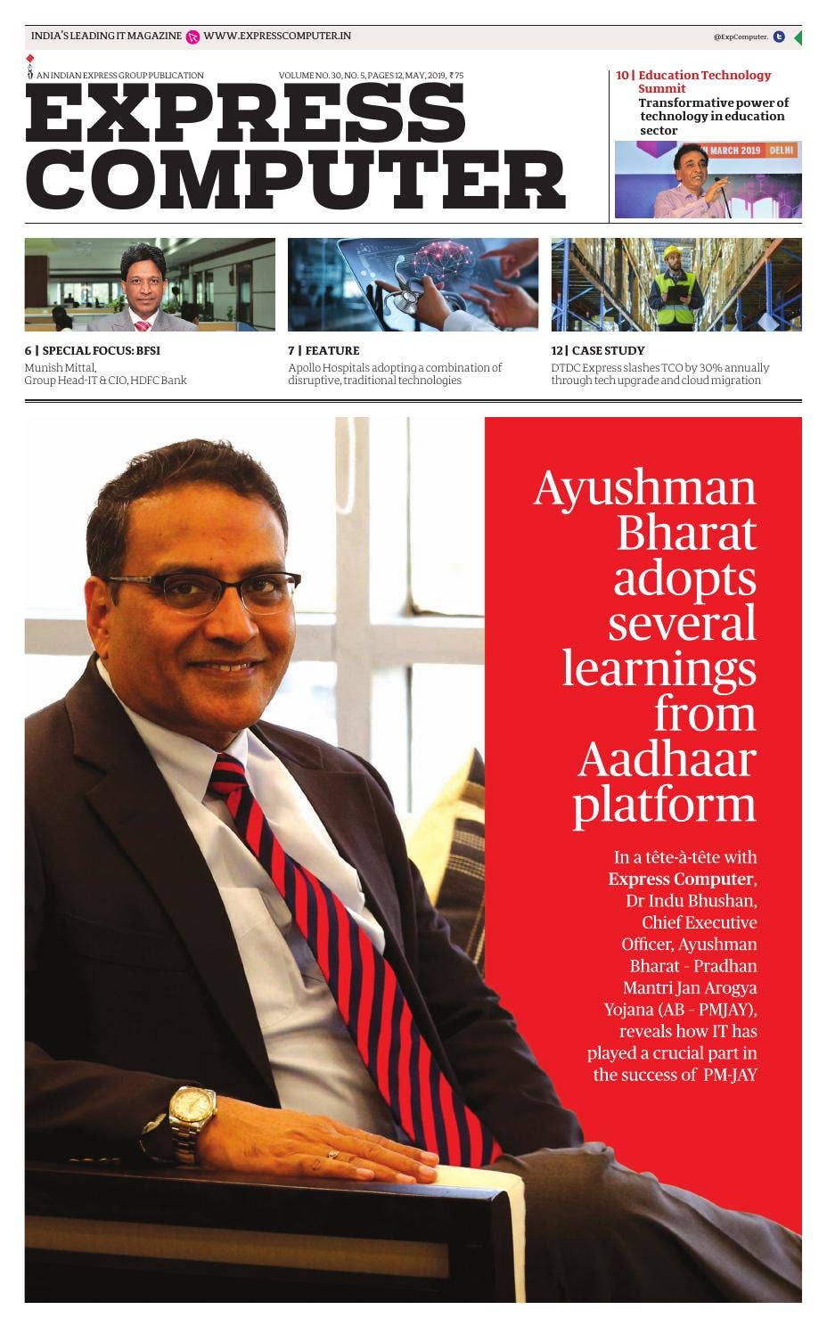 Express Computer (Vol.30, No.5) May, 2019 by Indian Express - Issuu