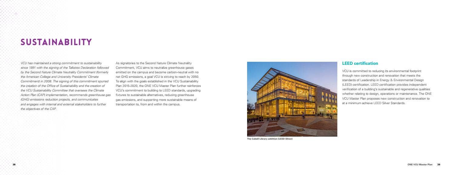 ONE VCU Master Plan by VCU Administration - Issuu
