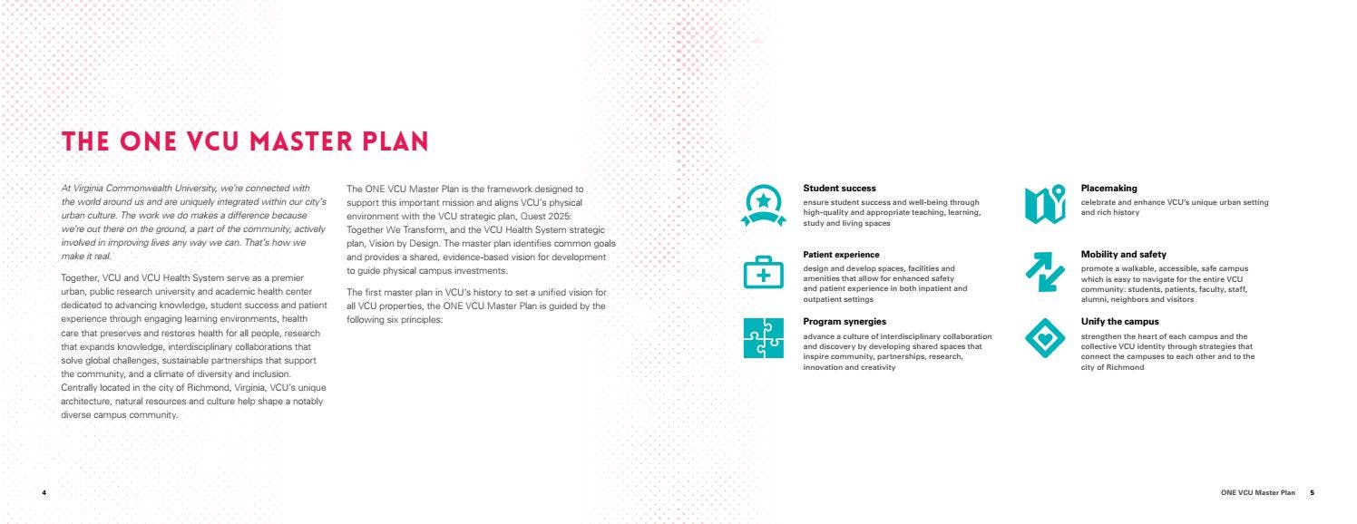 ONE VCU Master Plan by VCU Administration - Issuu