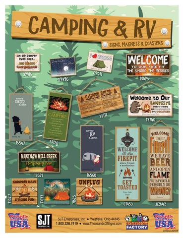 Camping & RV Catalog by SJT Enterprises, Inc. - Issuu
