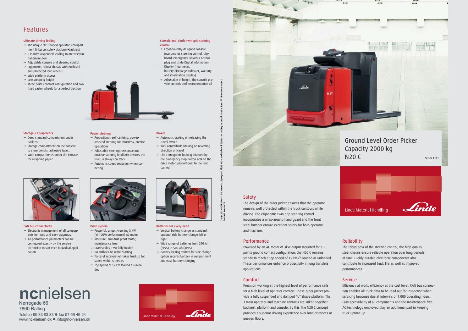 Datasheet 20linde 20n20c 1111 Uk By N C Nielsen A S Issuu