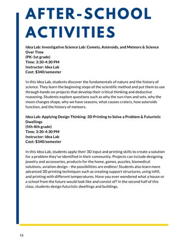 AOS Extended Day Fall 2019 Program Offerings 第 16 页