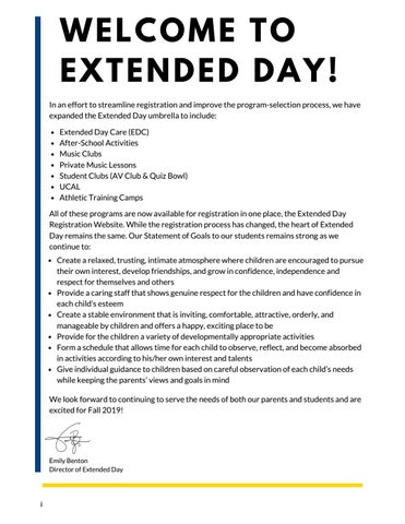 AOS Extended Day Fall 2019 Program Offerings 第 2 页