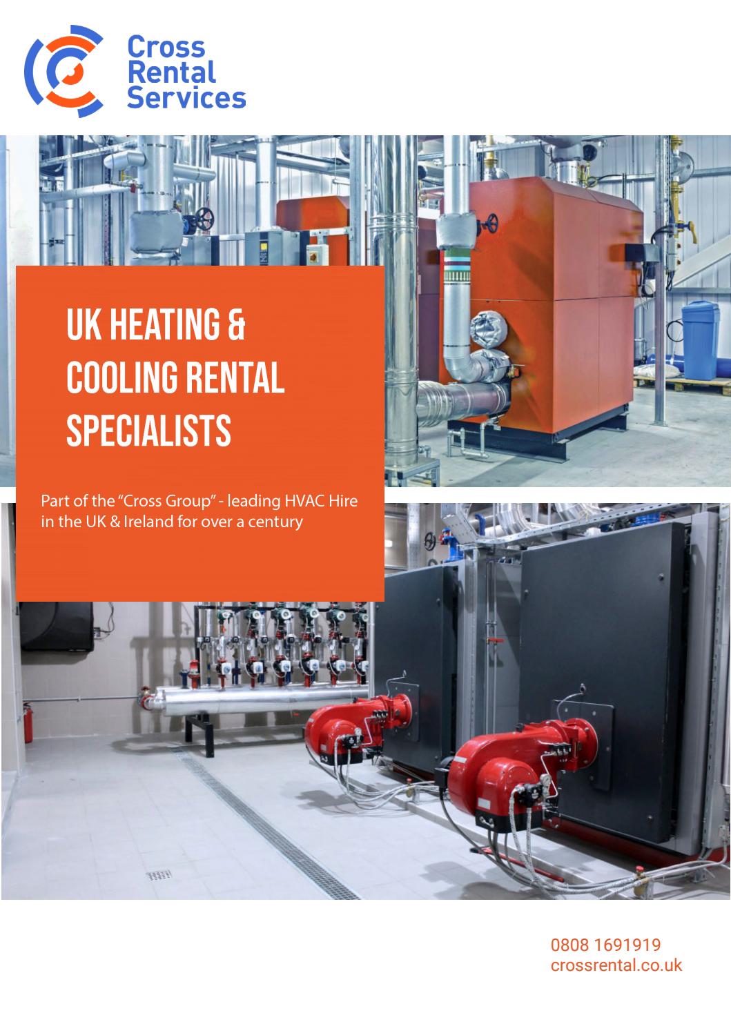 Boiler Flyer by Cross Rental Services Issuu