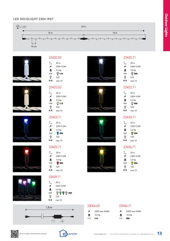 Adam Decolight 春季 / 夏季 灯饰目录 2019 第 13 页