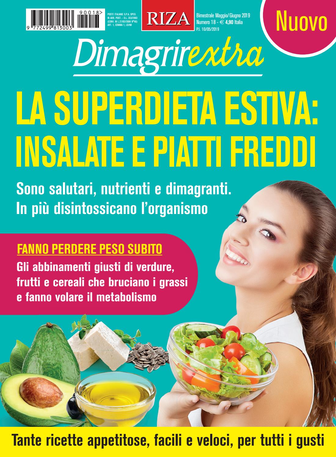 ricette per insalata per dimagrire e bruciare i grassi