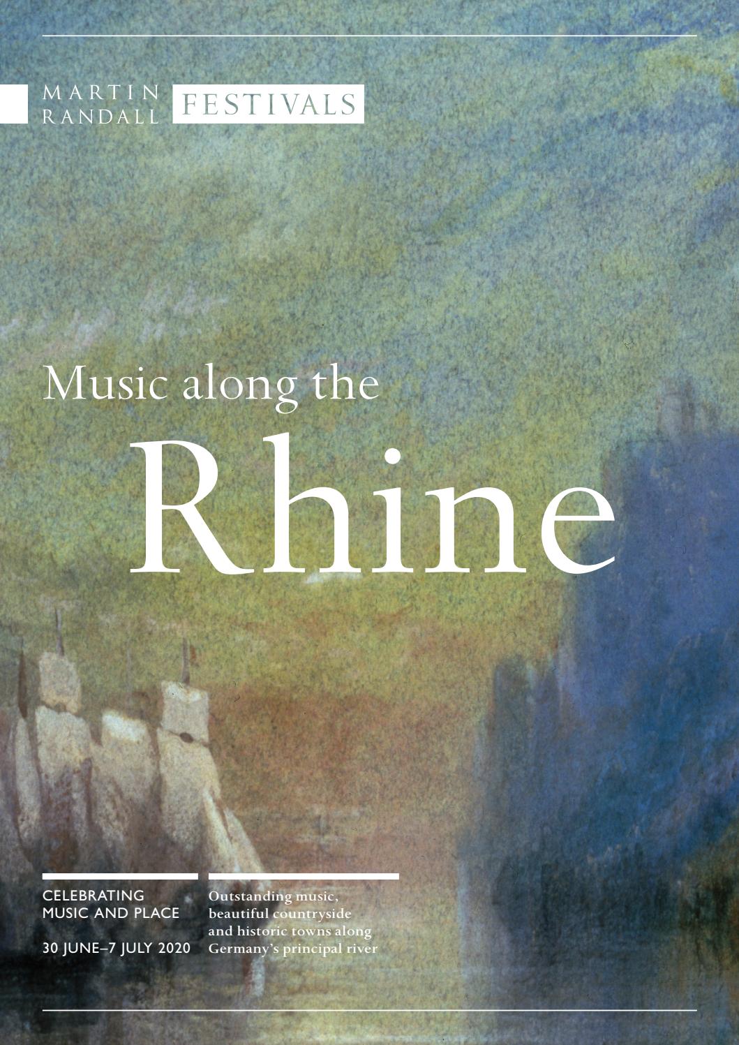 Music along the Rhine, 30 June7 July 2020 by Martin Randall Travel Issuu