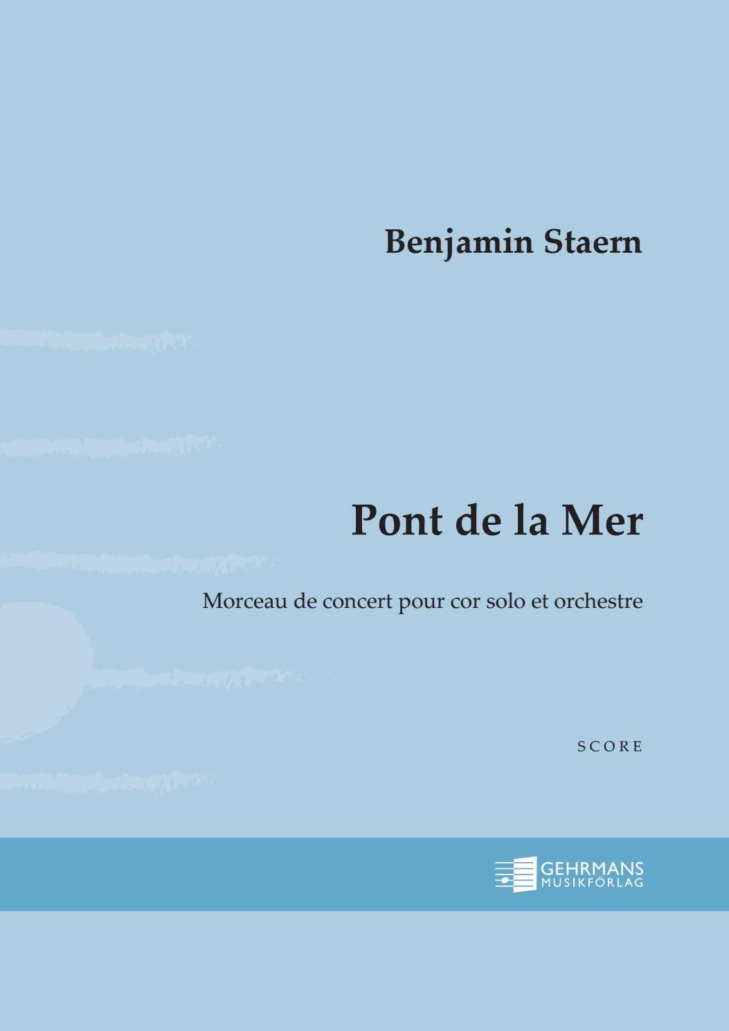 Benjamin Staern Pont De La Mer By Gehrmans Musikforlag Issuu