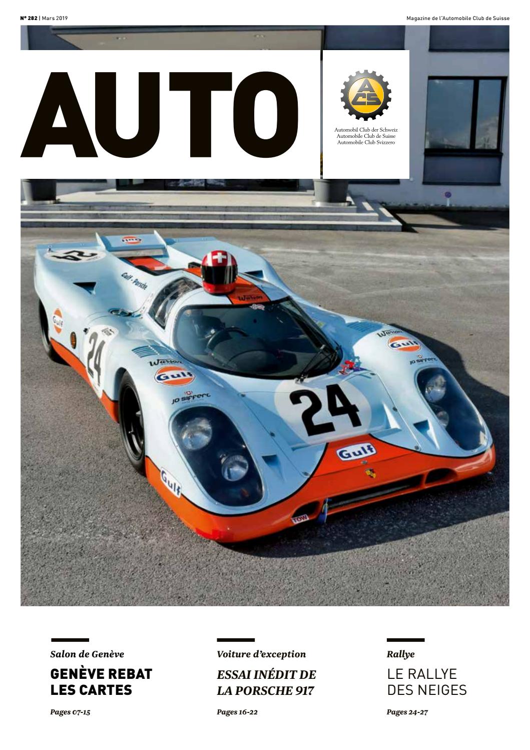 Magazine de l’Automobile Club de Suisse by ACS Automobil Club der