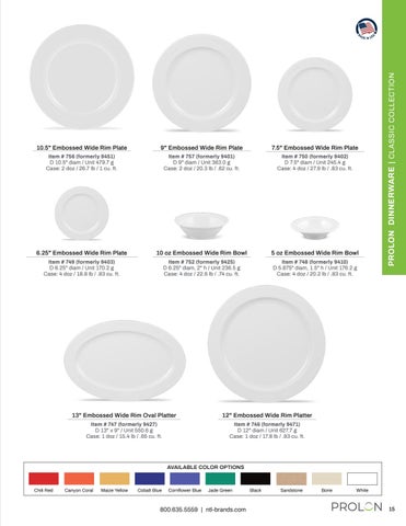 NTL Brands Food Service 家具目录 2019 第 15 页