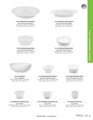 NTL Brands Food Service 家具目录 2019 第 23 页