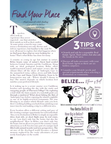 Caribbean Culture and Lifestyle - 期 6 - May 2019 第 20 页