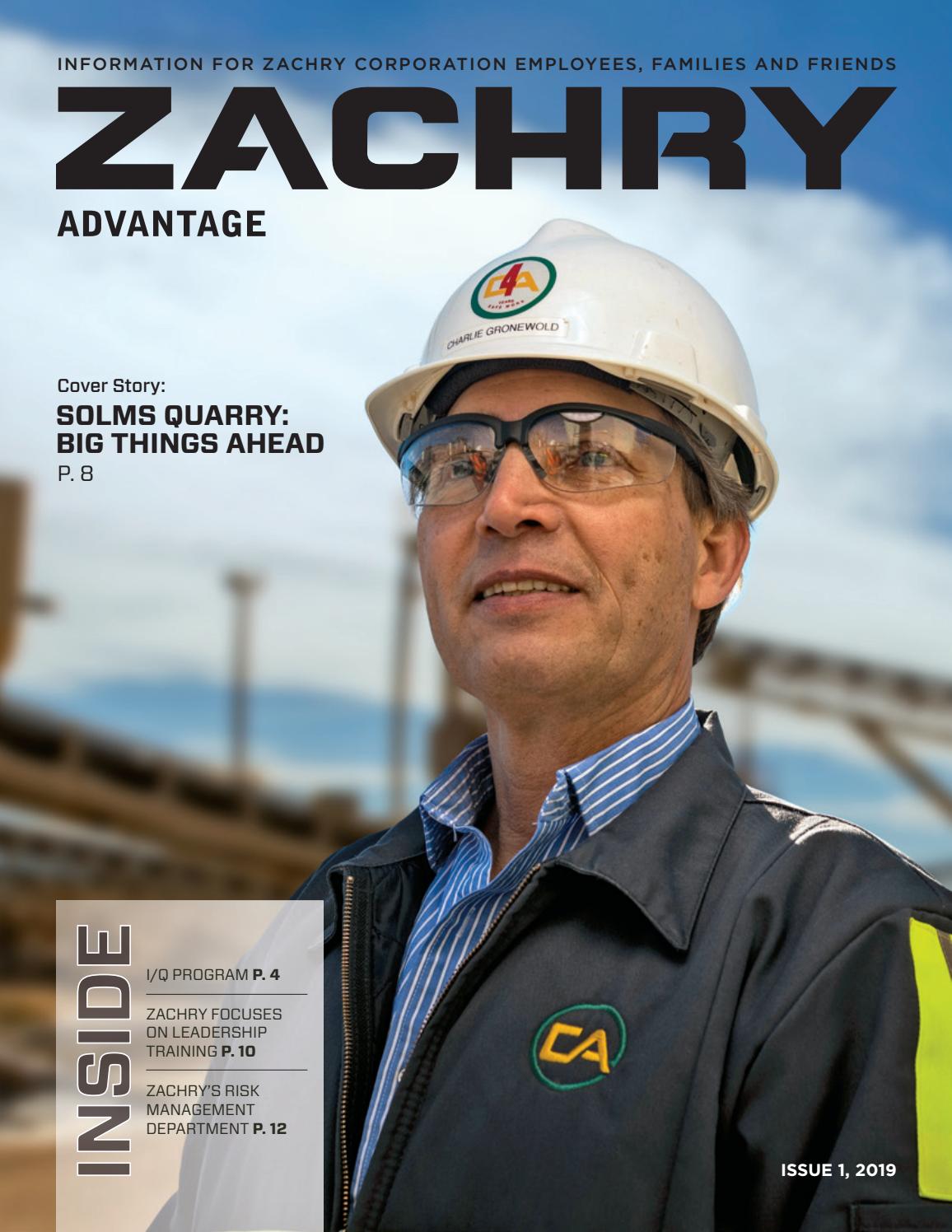 Zachry Advantage Issue 1, 2019 by Zachry Issuu