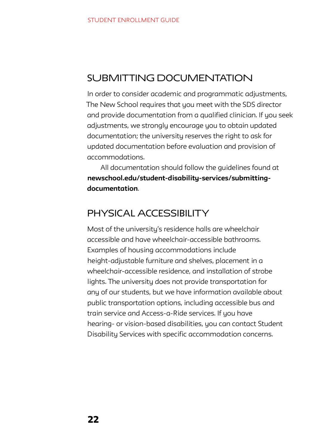 TNS Enrollment Guide 2019-2020 by The New School - Issuu